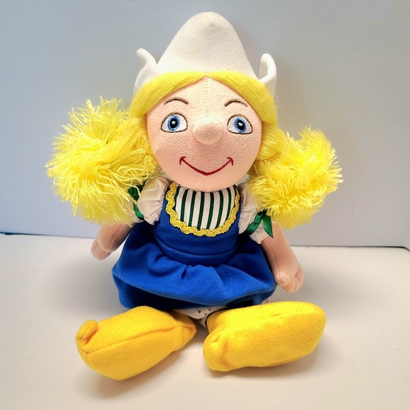 Walt Disney Store It's A Small World Holland Girl Bean Bag Plush Doll - Picture 1 of 10